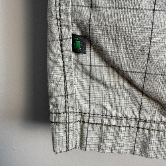 Gotcha Men's 40 Chino Walking Shorts Lightweight‎ Greenish-Gray Festival Beach - Picture 3 of 14